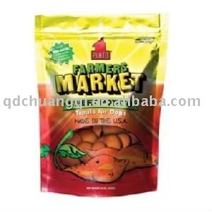 printed stand up aliminum foil zip lock bag