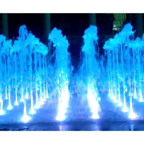 Dancing Water Feature Fountain Outdoor Large Square Music Dry Spray Supplier