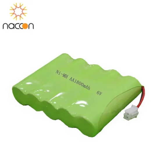 AA 1800mAh 6V Rechargeable Ni-MH Battery Pack