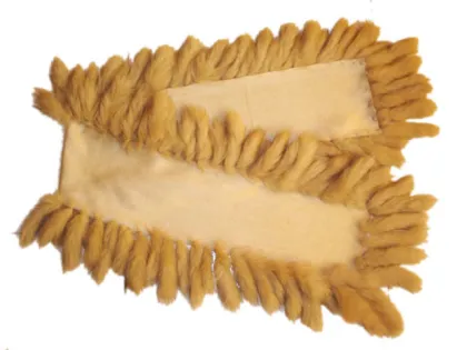 Women`s fur neck scarf