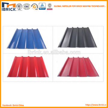 Synthetic resin roof tile for residential house roof material