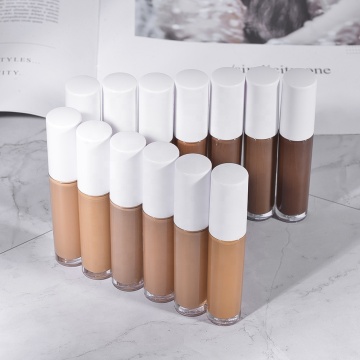 Custom Logo Vollbedeckung Flüssiges Feuchtigkeits-Make-up mit Satin-Finish und langlebigem Concealer für natürliche Aufhellungseffekte
