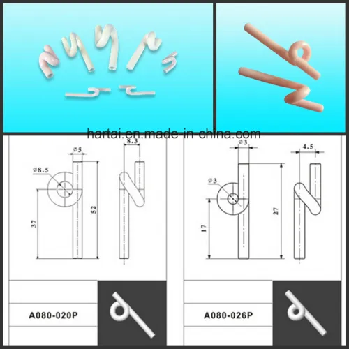 Ceramic Pigtail Guides (ceramic Wire Guide, Ceramic Thread Guide), High
