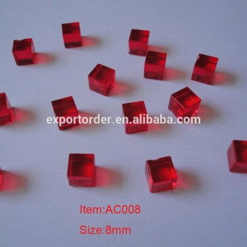 8mm Acrylic ice cubes