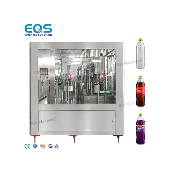 2500BPH Automatic Carbonated Drink Filling, Capping and Labeling Machine