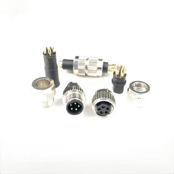 M8 B -Code wasserdicht 5p männliche und weibliche Kabel -Endverbinder Anti -Vibration Version