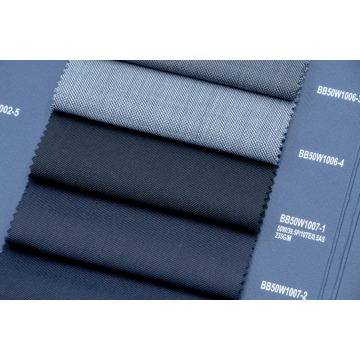 Black Twill Suiting Fabric