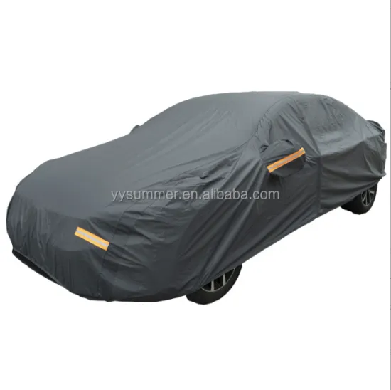 All-Weather Car Cover: Sun, Rain, UV Protection, Night Reflective, Polyester Full Cover