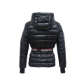 Ladies winter jacket with elastic belt