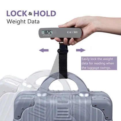 Portable Digital Luggage Scales for Travel Weighing