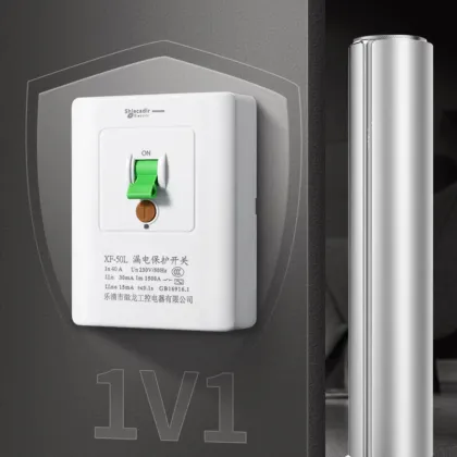 230V 32A Leakage Protector Wall Switch Panel Circuit Breaker