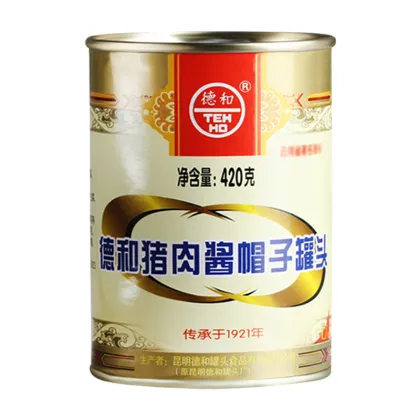 Canned Pork Sauce Topping