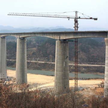 Factory Directly Supply Good Quality Topless QTZ80A 5613 Hydraulic Tower Crane - 8 Tons
