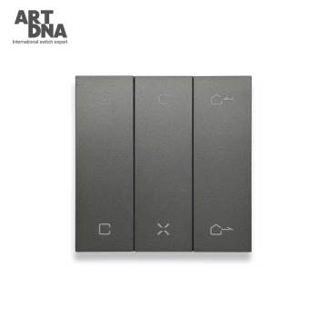 ARTDNA Home Assistant Tuya 6 Gang Smart Light Zigbee Wireless Vintage Wall Switch