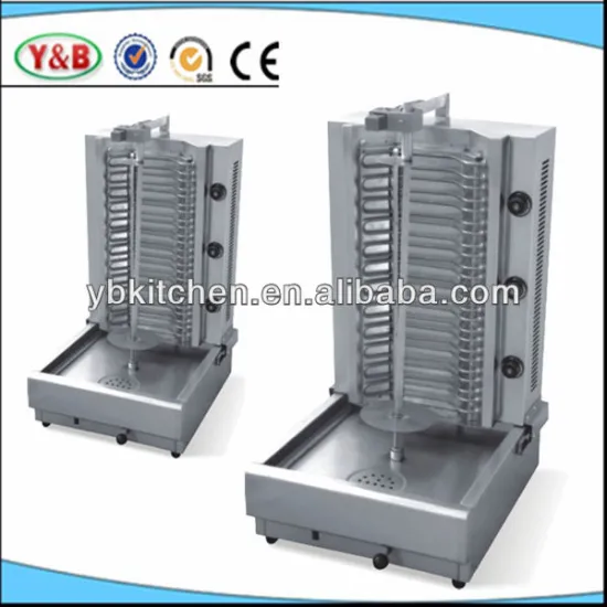 Shawarma Machine/Stainless Steel Electric Vertical Broiler Kebab Grill Shawarma Machine