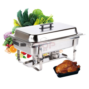 High Grade Removable Dish Buffet Set for Rectangular Chafing Dishes | Wholesale Buffet Restaurant Supplies
