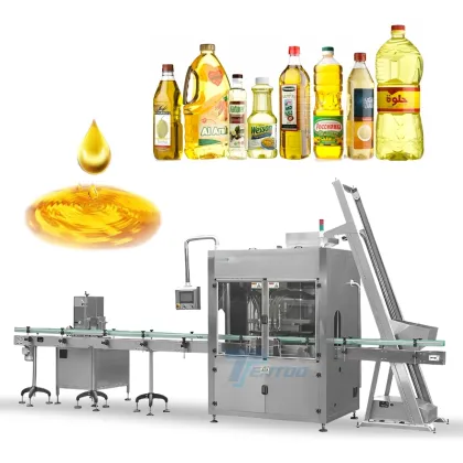 Factory Price Pneumatic Automatic Food Edible Cooking Oil Olive Oil Bottle Filling Machine
