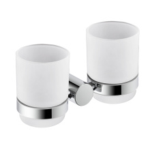 Toothbrush Cup Holder Bathroom Toothbrush Glass Cup Holder Wall Mount Factory
