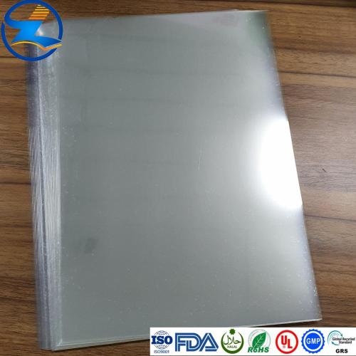 Rigid Resistant to Acid Customized Size Pet Films