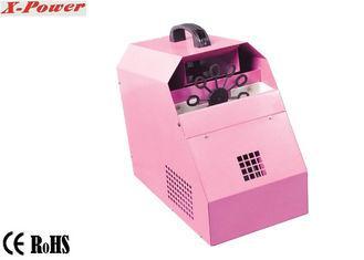Single Wheel  Pink Bubble Making Machines  Effect Machine