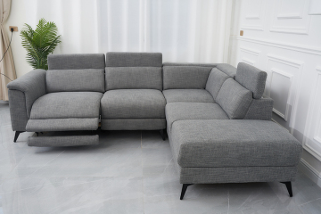 Living Room Fabric Sectional Sofa
