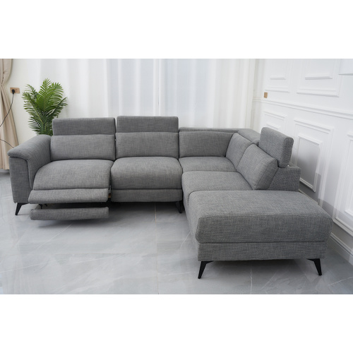 Sofa sectionnel de tissu de salon