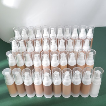 Fondation de maquillage liquide de contrôle d'huile 3 de 31 couleurs - Étiquette privée