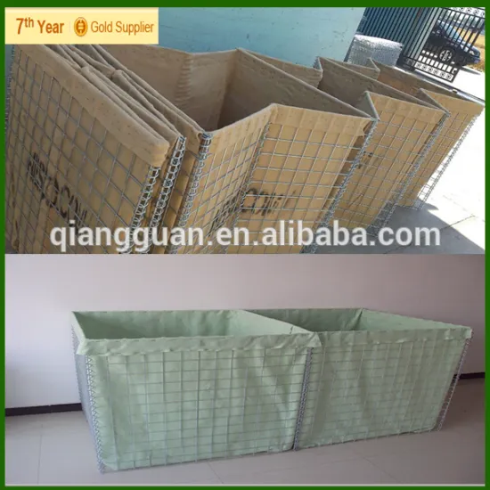 Anping Qianggguan Military Bastion, Flood Wall, HESCO Barrier