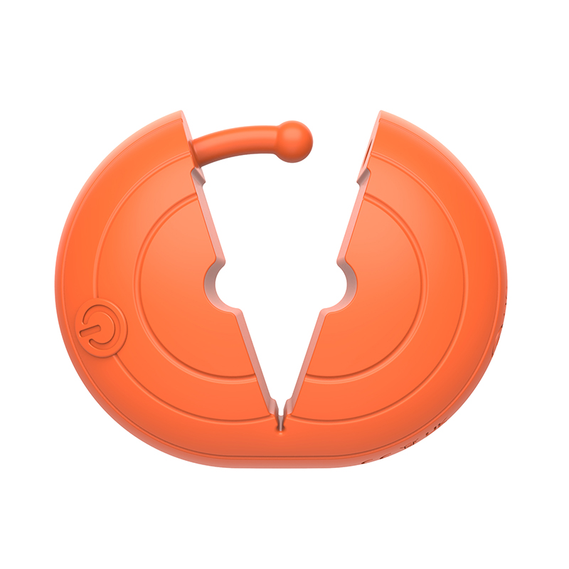 Smooth Vibrating Round Nipple Clamps Sexual Products