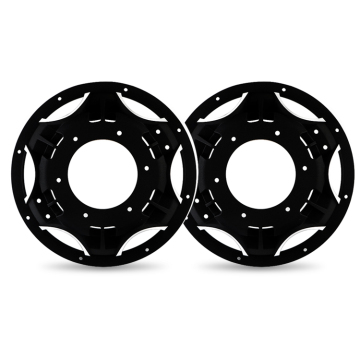 12 "round aluminum basin frame
