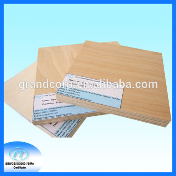 Transparent uv coated plywood for die making