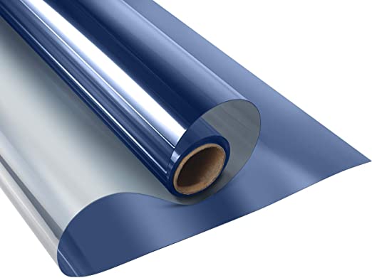 titanium static cling window film