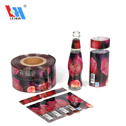 Plastic Shrink Wrap Bottle Labels For Glass Bottle