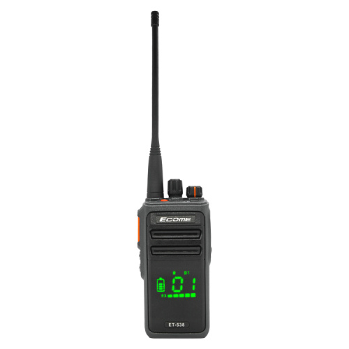 ECOME ET-538 Professionista subacqueo a lungo raggio a lungo raggio 10W VHF UHF Walkie Talkie