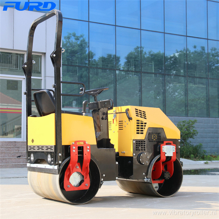 1000kg Hydraulic Mini Vibratory Road Roller Machine