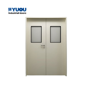 High Quality Hospital Hygienic Clean Room Stainless Steel Hinged Door