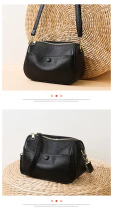 2024 New Fashion Cowhide Crossbody Bag for Women