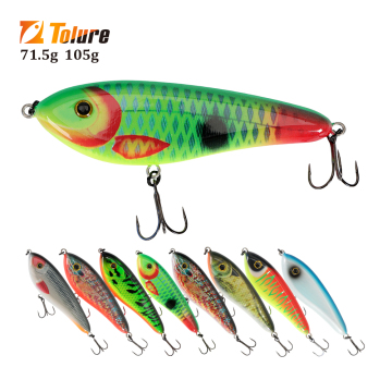 Tolure neues Design Jerkbait Plastik