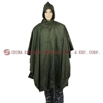 Polyester mutiple funtion raincoat poncho