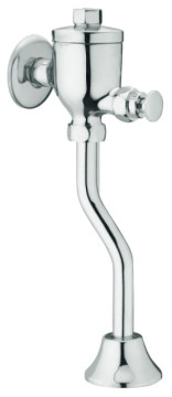 Wall mounted urinal time delay flush valve UV101