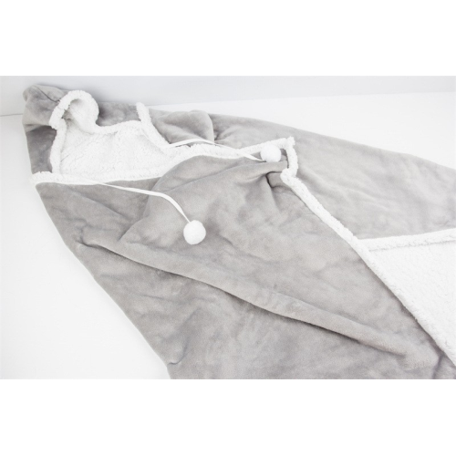 फलालैन मिश्रित बहु-कार्यात्मक शॉल कंबल