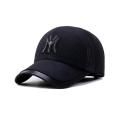 Gorra de béisbol de lana bordada y gorra engrosada