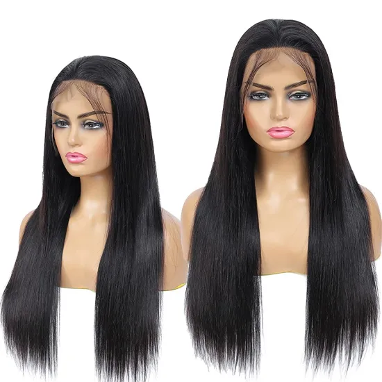 Mink Straight Brazilian Human Hair Lace Front Wig Remy HD Lace Wigs Natural Human Hair Wigs For Black Women