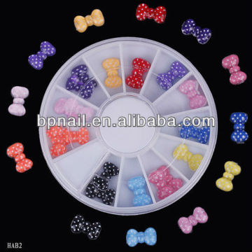 Fashion decoration Nail acrylic nail art bow