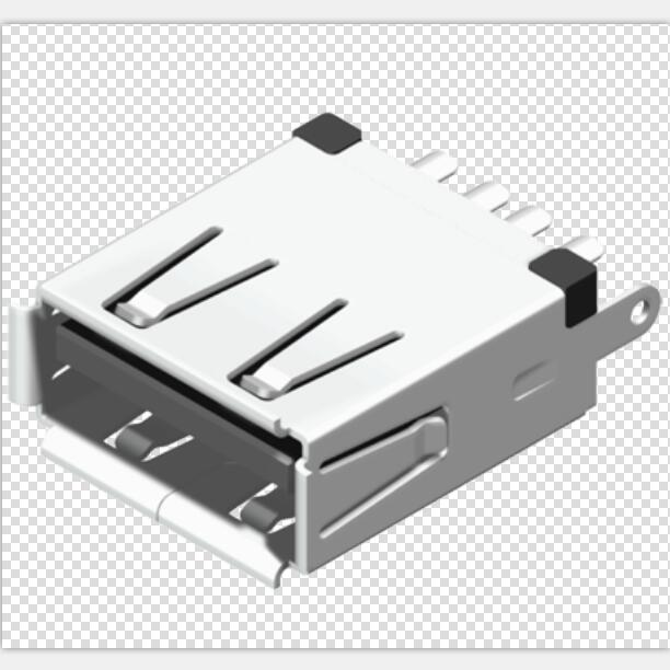 USB A Loại Receptacle Solder Loại ngắn