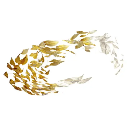 INSHINE Color Gold Aesthetically Bright Pendant Light