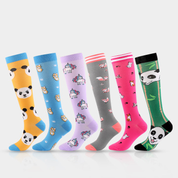 Women's Compression Socks: Marathon, Cycling, Knee High, Anti-Fatigue, Pain Relief for Pregnancy and Nursing