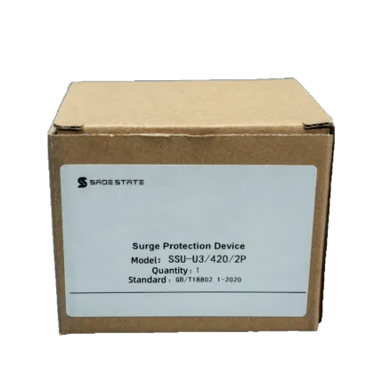 AC SPD Surge Protector & Lightning Arrester for AC Surge Protection