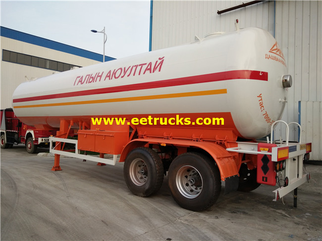 38cbm LPG Transportaion Semi Trailers