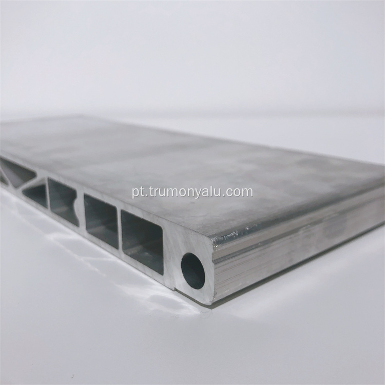 Placa terminal de alumínio extrudado do módulo de bateria EV